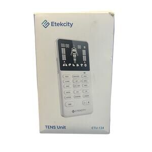 ETEKCITY TENS Unit Muscle Stimulator Machine for Pain Relief ETU-134